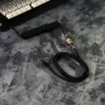 Black Coiled Cable