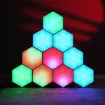 Hexagon LED Light -10pcs Pack
