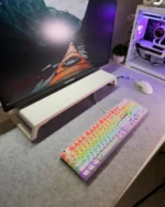 White Monitor Riser - Image 3