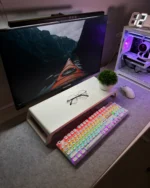 White Monitor Riser - Image 2