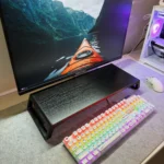 Black Monitor Riser