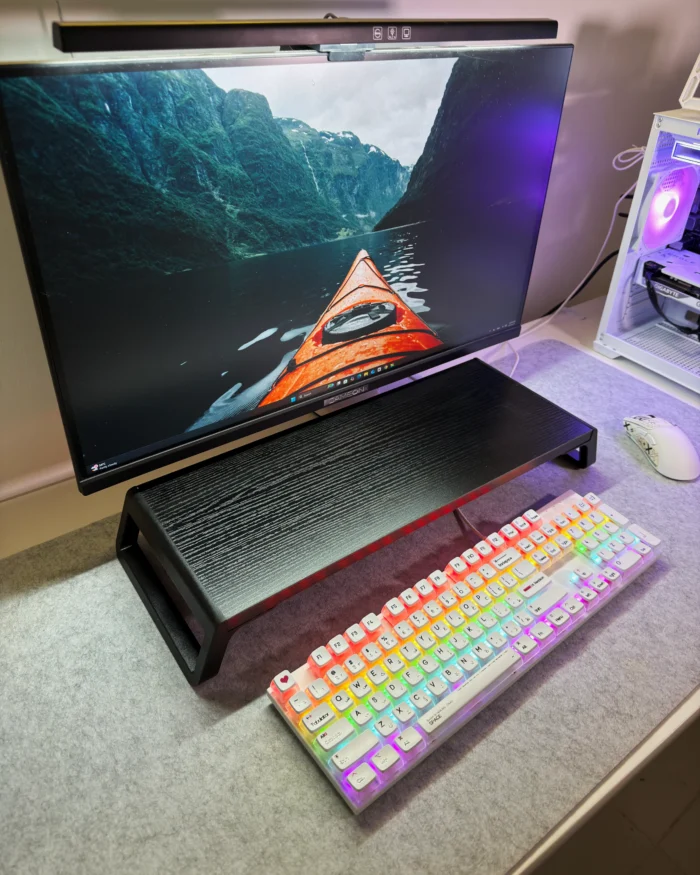 Black Monitor Riser - Image 1