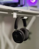 White Headset Hanger