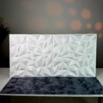 White Dimond 3D Wall Panel, 50x50cm