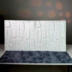 White Brick 3D Wall Panel, 50x50cm