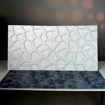 White Web 3D Wall Panel, 50x50cm