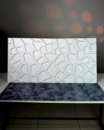 White Web 3D Wall Panel, 50x50cm