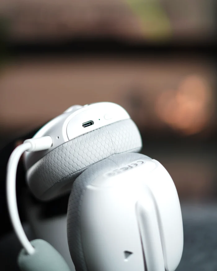 Attack Shark L80 Pro Headset - White - Image 4