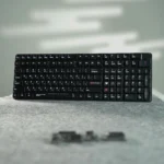 Black Arabic Pudding Keycaps