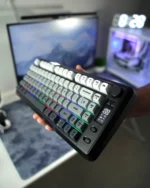 ⁦FreeWolf M75 Gaming Keyboard - Gray Gradient⁩ - الصورة ⁦6⁩