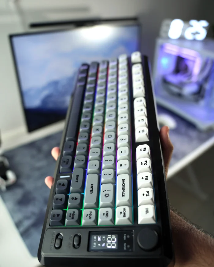 ⁦FreeWolf M75 Gaming Keyboard - Gray Gradient⁩ - الصورة ⁦8⁩
