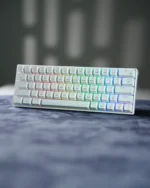 T-Wolf Wireless Gaming Keyboard 60% - White