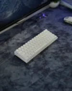 T-Wolf Wireless Gaming Keyboard 60% - White - Image 3