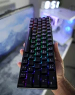 T-Wolf Wireless Gaming Keyboard 60% - Black - Image 5