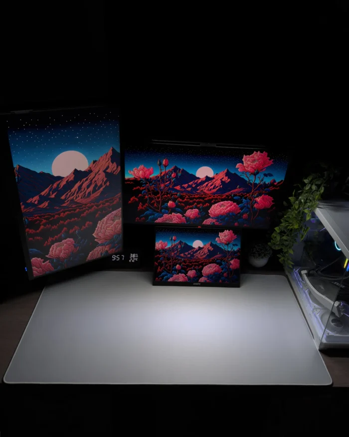 White Blank Mousepad (50x100) - Image 2