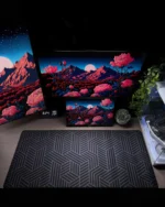 Black Matrix Mousepad (40x90) - Image 2