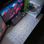 White Matrix Mousepad (40x90)