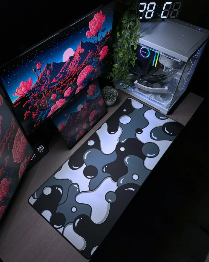 ⁦Bubbles Mousepad (40x90)⁩ - الصورة ⁦1⁩