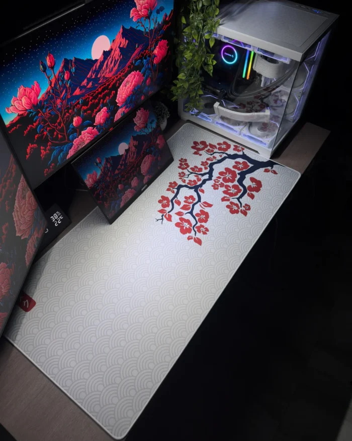 ffm0f2wyhhmy27ngnrte Sakura Mousepad (50x100) - Image 1