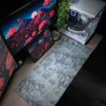 Black Marble Mousepad (40x90)