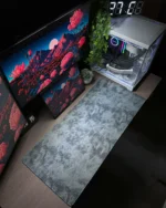 Black Marble Mousepad (40x90)