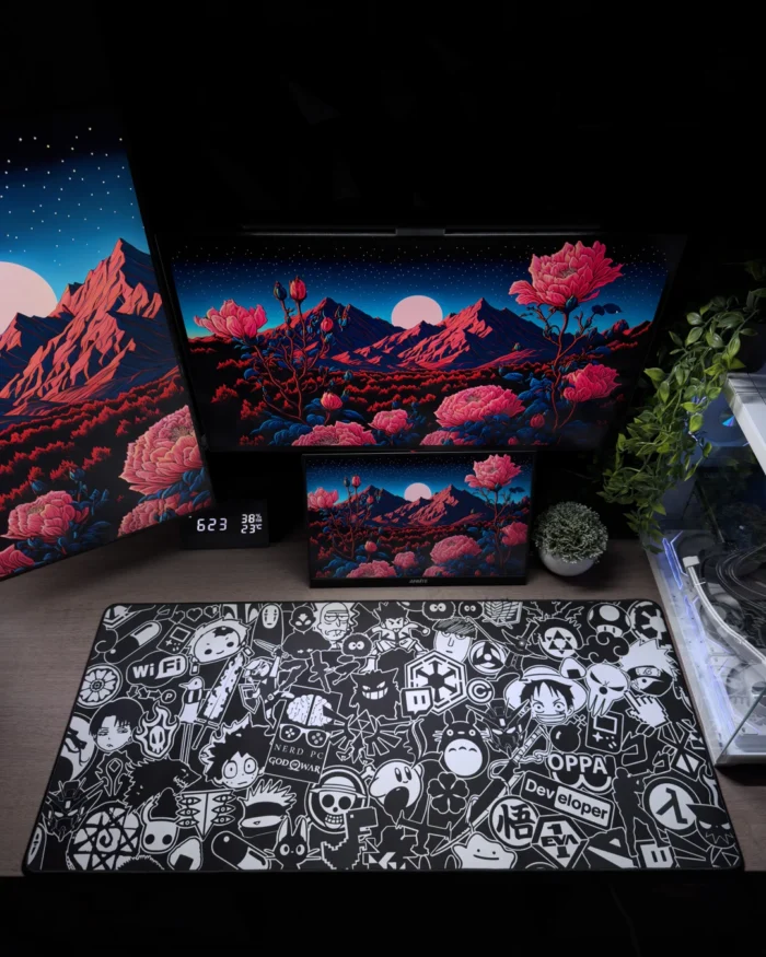 ⁦Characters Mousepad (40x90)⁩ - الصورة ⁦2⁩