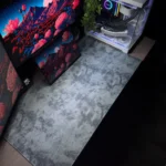 Black Marble Mousepad (50x100)