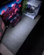 Black Office Mousepad (50x100)