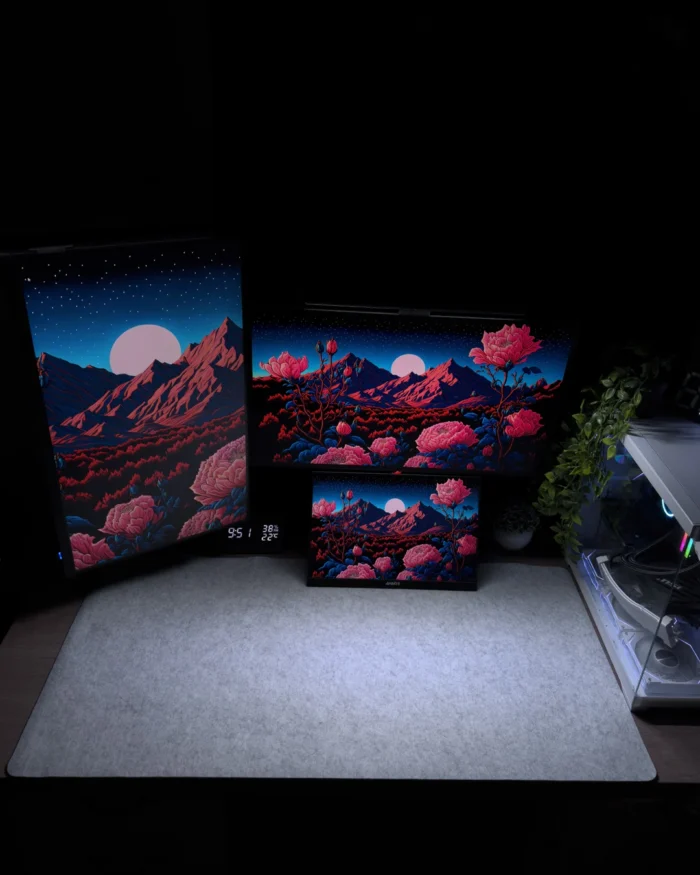 White Office Mousepad (50x100) - Image 2