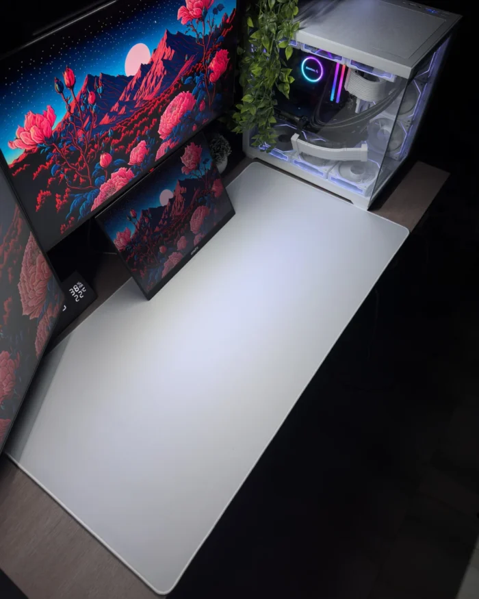 White Blank Mousepad (50x100) - Image 1