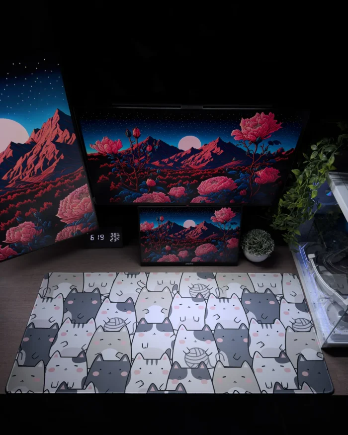 Cats Mousepad (40x90) - Image 2